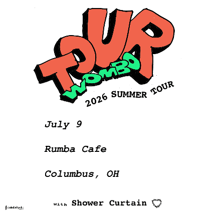 Wombo w/ shower curtain at Rumba Cafe – Columbus, OH