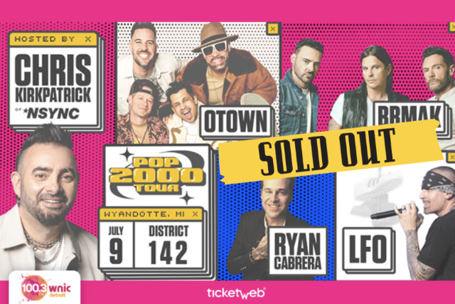 POP 2000 TOUR with Chris Kirkpatrick of *NSYNC, O-Town, BBMAK, Ryan Cabrera & LFO at District 142 – Wyandotte, MI