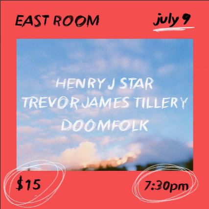 Henry J Star / Trevor James Tillery / Doomfolk Starter Kit at The East Room – Nashville, TN