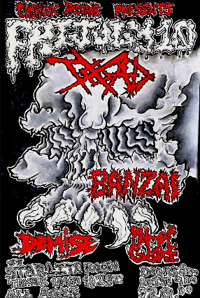 Truth of All Death w/ Banzai, Demise and Pit of Gore at The Starlite Room – Temple – Edmonton, Canada