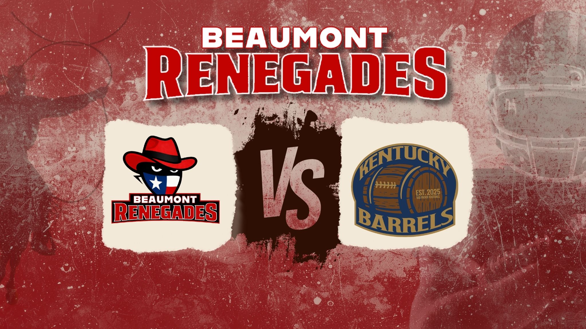 BEAUMONT RENEGADES VS KENTUCKY BARRELS at Doggett Ford Park – Beaumont, TX