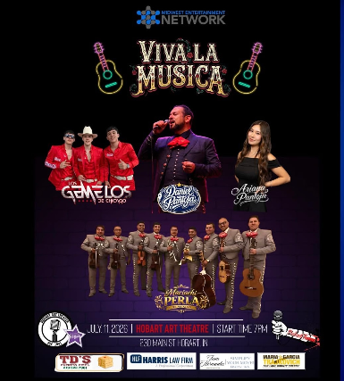 VIVA LA MUSICA at Hobart Art Theatre – Hobart, IN