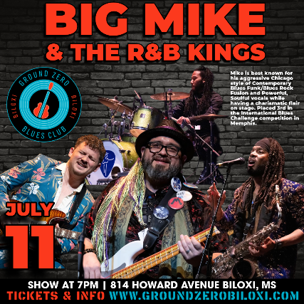Big Mike & The R&B Kings at Ground Zero Blues Club Biloxi – Biloxi, MS