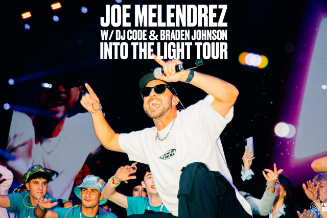JOE MELENDREZ – INTO THE LIGHT TOUR W/DJ CODE & BRADEN JOHNSON at Knitting Factory – Boise – Boise, ID