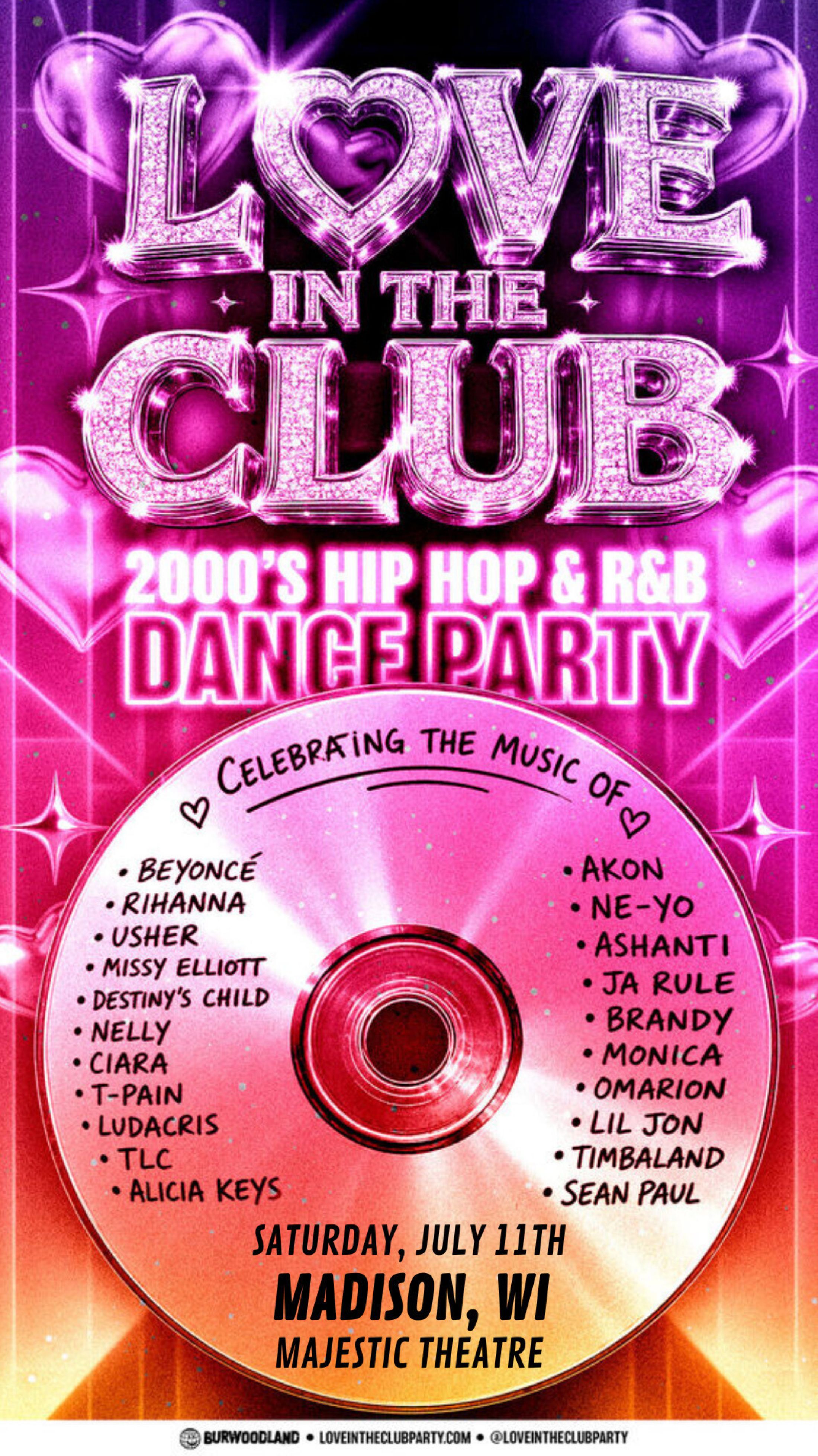Love In The Club (Ages 18+) at Majestic Theatre – Madison, WI