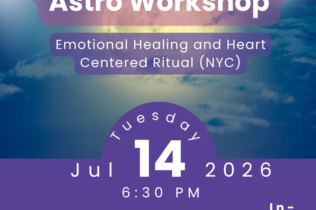 New Moon in Cancer Astro Workshop at – Manhattan, NY