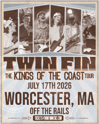 Twin Fin at Off The Rails Music Venue – Worcester, MA