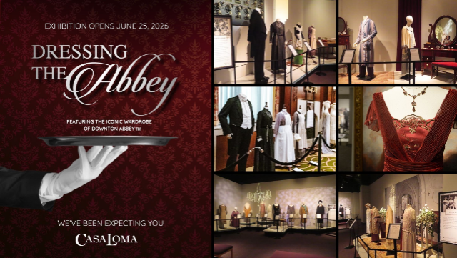 Dressing the Abbey Exhibit at Casa Loma – Toronto, Canada