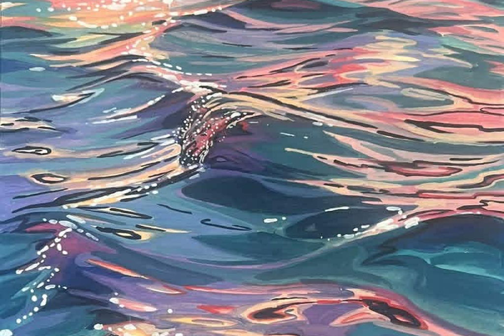 Ocean Waves Paint Night at – Wichita, KS