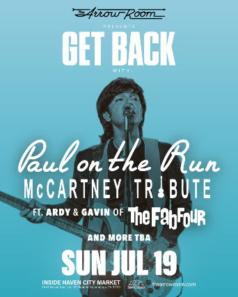McCartney Tribute – Paul On The Run and More! at The Arrow Room – Rancho Cucamonga, CA