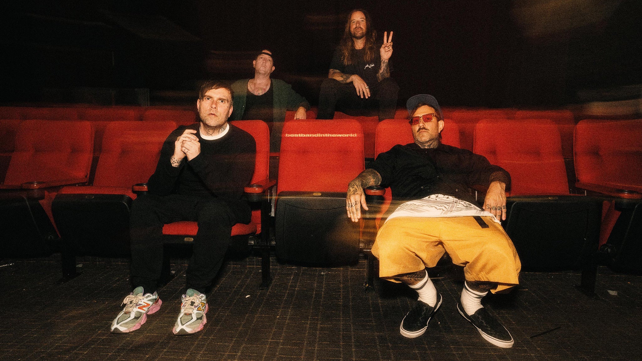 The Used ft. Fred Mascherino from Taking Back Sunday & Say Anything at Borgata Event Center – Atlantic City, NJ