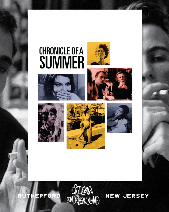 Chronicle of a Summer (1961) at Williams Center – Cinema Underground – Rutherford – Rutherford, NJ