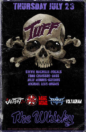 TUFF, Foxy Roxx, American Jetset, Last Wish, RODG, Voltagram at Whisky A Go Go – West Hollywood, CA