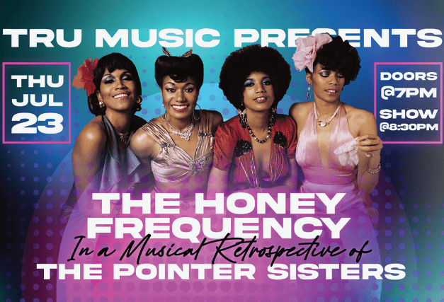 TRU MUSIC PRESENTS – HONEY FREQUENCY- The music of the POINTER SISTERS at Iridium – New York, NY