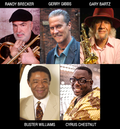 Gerry Gibbs Dream Band ft. Gary Bartz, Randy Brecker, Buster Williams, Cyrus Chestnut at Birdland Jazz Club – New York, NY