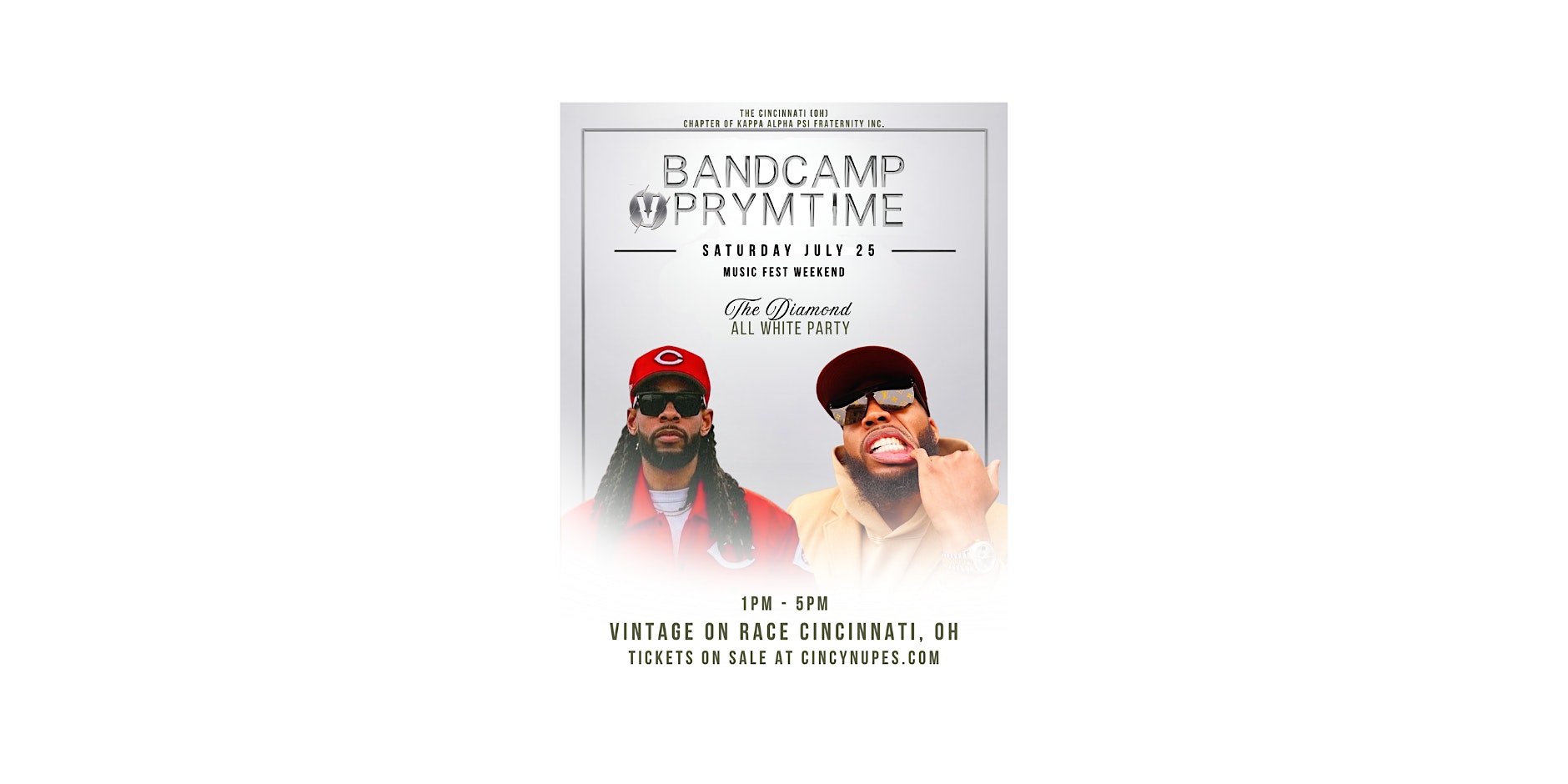KAPPA DIAMOND: ALL WHITE PARTY at Vintage On Race – Cincinnati, OH