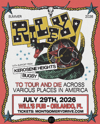 Riley! with Kerosene Heights and Bugsy at Will’s Pub – Orlando, FL