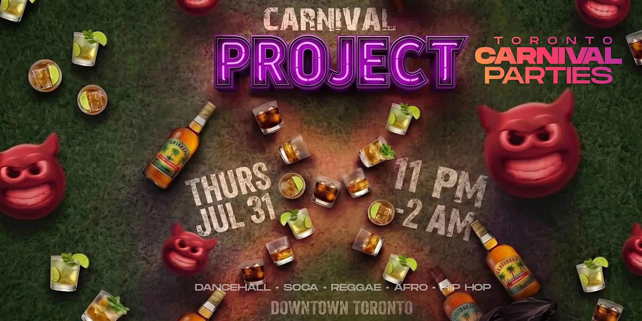 Project X Caribana | Thursday Night Party in Toronto 2026 at TBA – Toronto, Canada
