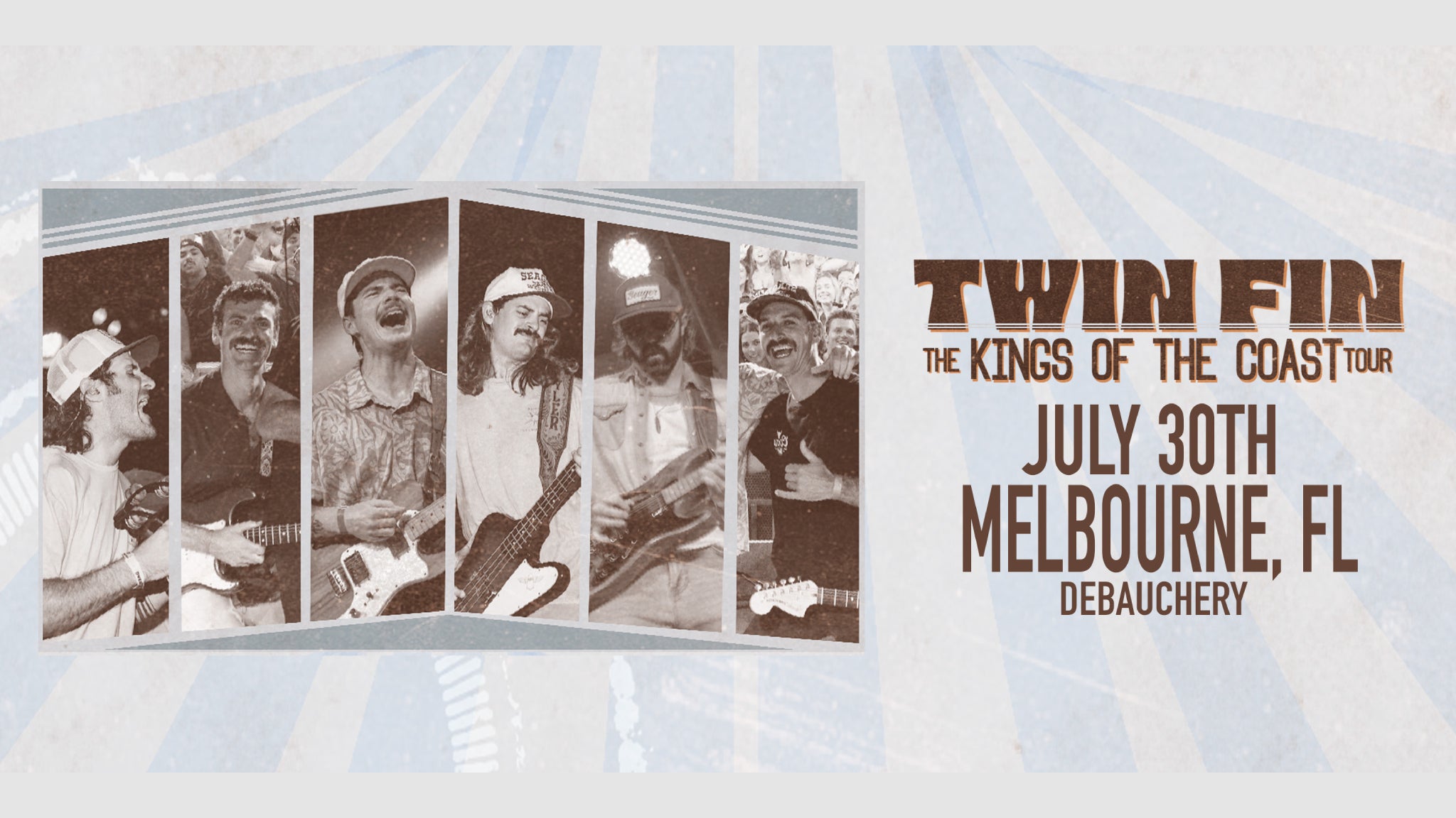 Twin Fin – The Kings of the Coast Tour – Melb. at Debauchery – Melbourne, FL