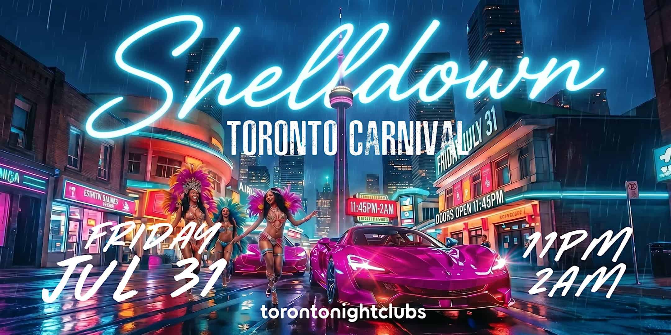 Shelldown Toronto | Caribana Weekend Party 2026 at TBA – Toronto, Canada