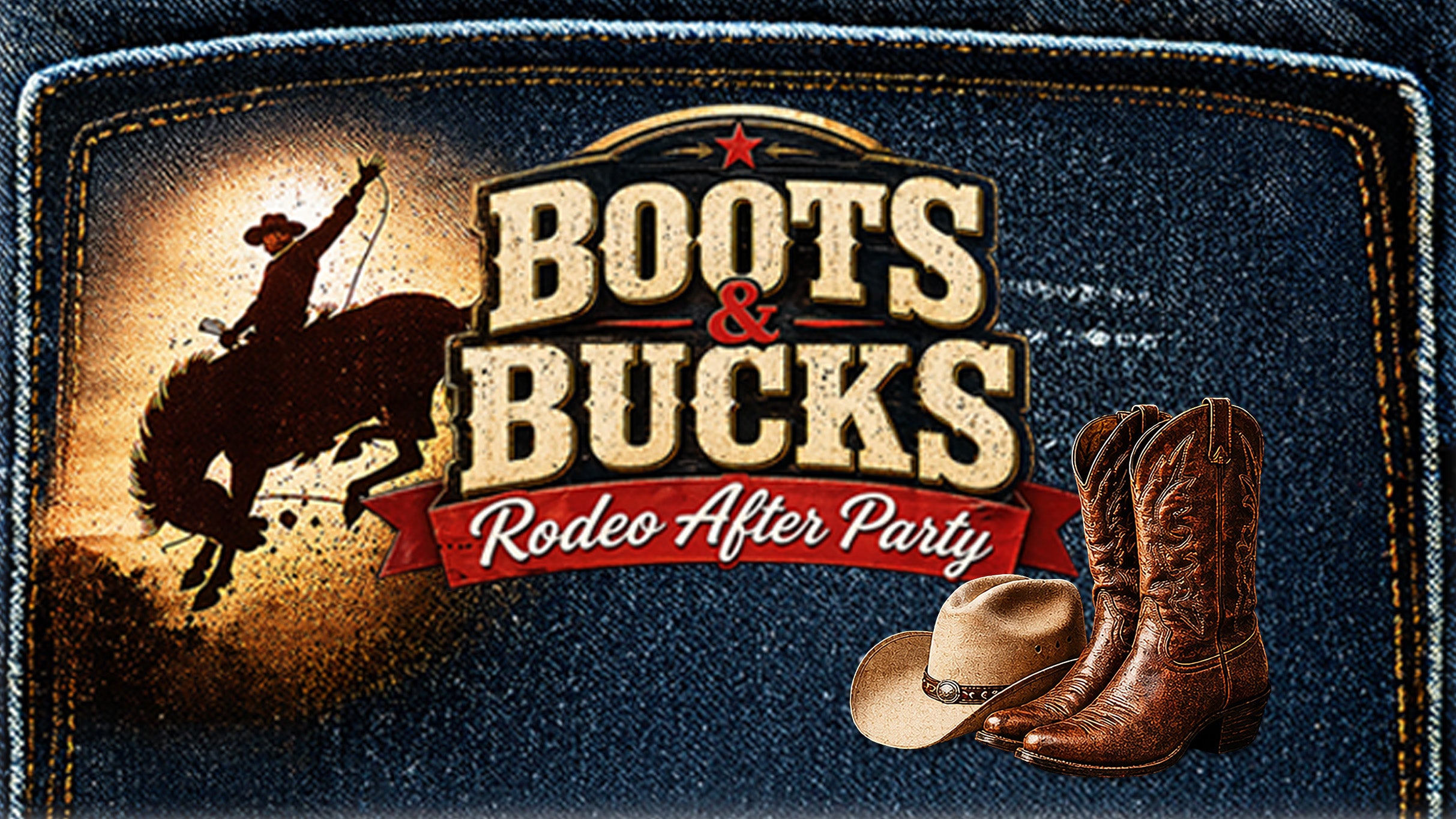 BOOTS & BUCKS RODEO AFTER PARTY at Ribbon Town Ballroom at Four Winds South Bend – South Bend, IN
