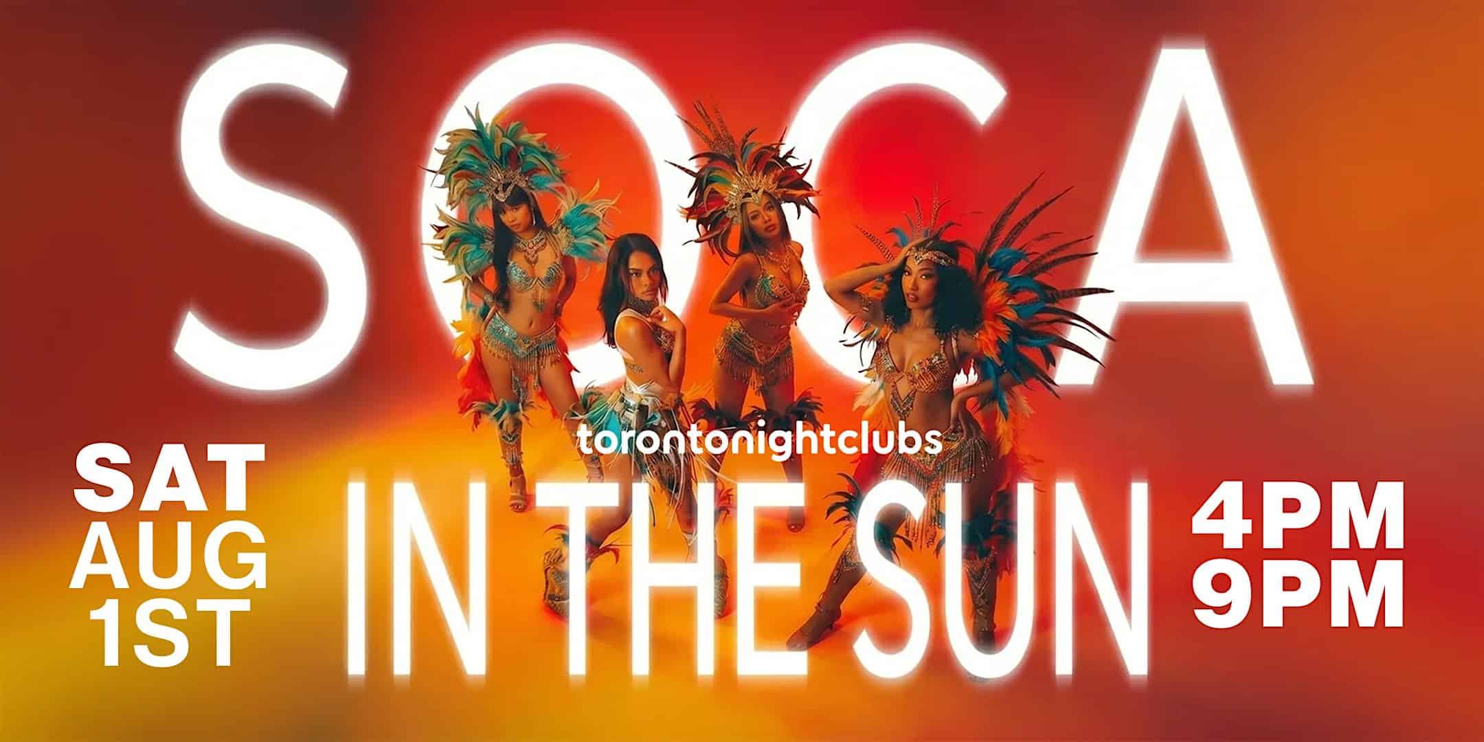 Soca in the Sun Toronto | Caribana Weekend Day Party 2026 at 627 King St W – Toronto, Canada
