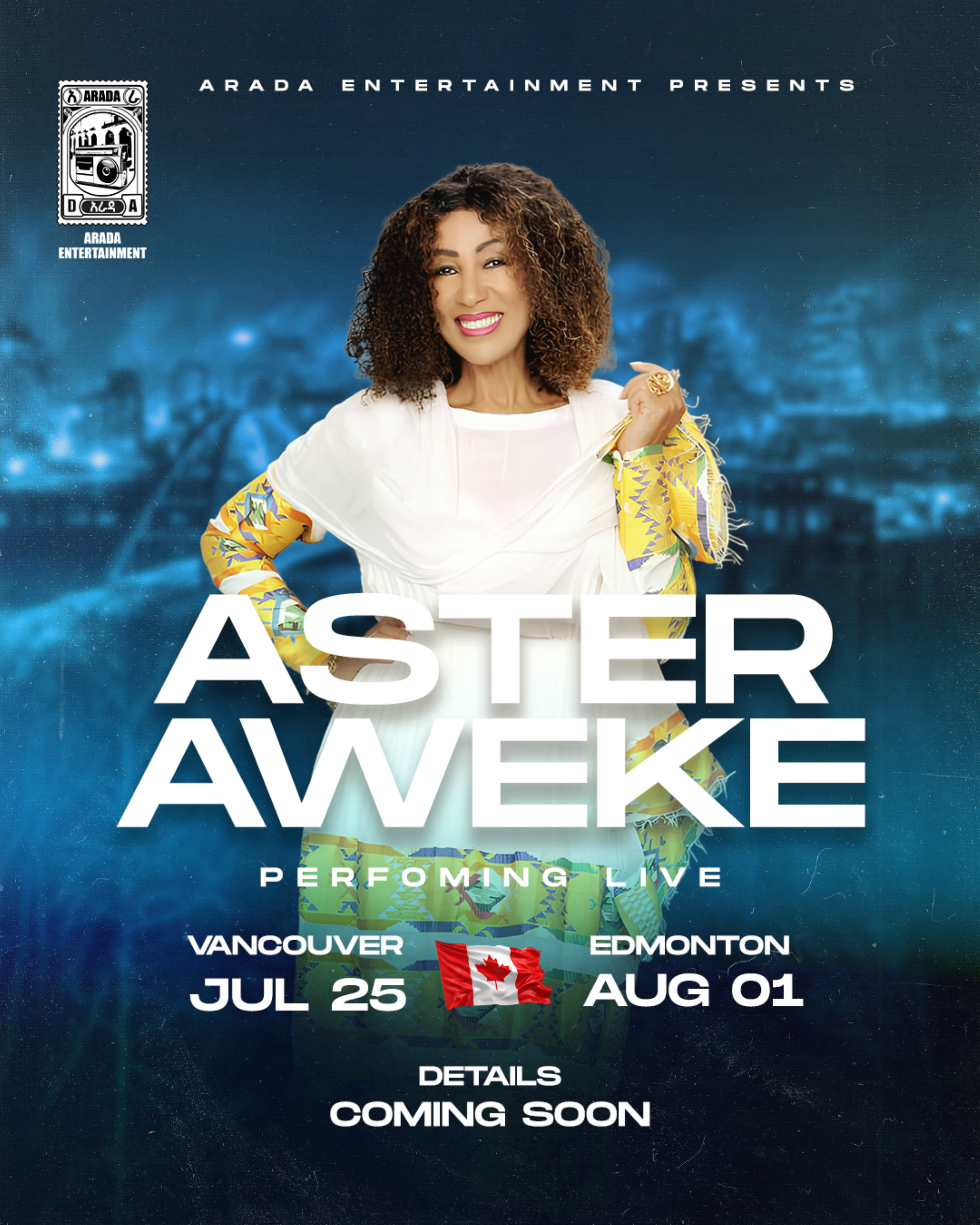 Aster Aweke at Midway Music Hall – Edmonton, AB