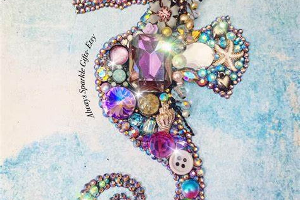 Mixed Media Seahorse Art Night at – Wichita, KS