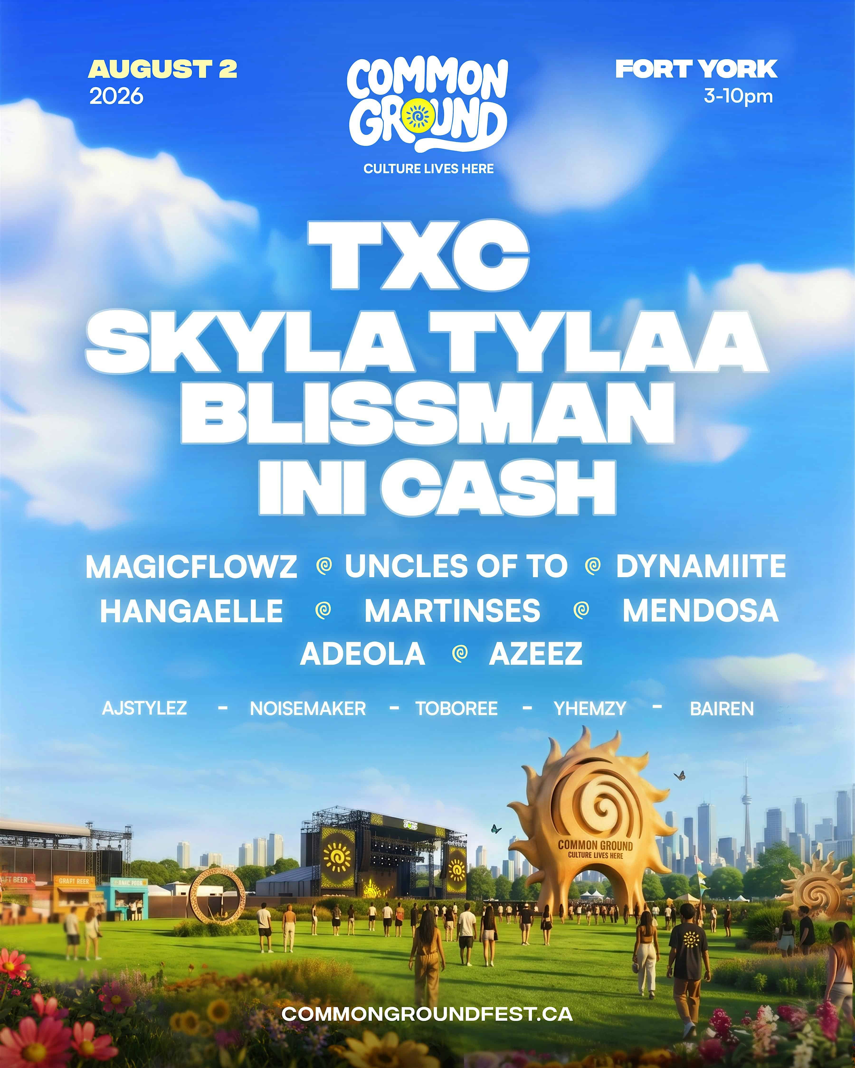 Common Ground Festival at Fort York National Historic Site – Toronto, Canada