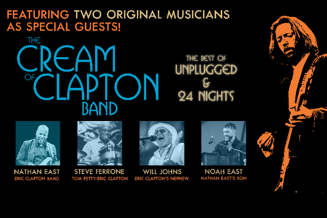 The Cream of Clapton Band at The Coach House – San Juan Capistrano, CA