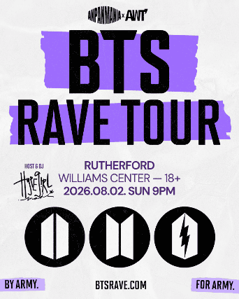 BTS RAVE: BTS at MetLife Kpop Concert After Parties at Williams Center – Black Box – Rutherford – Rutherford, NJ