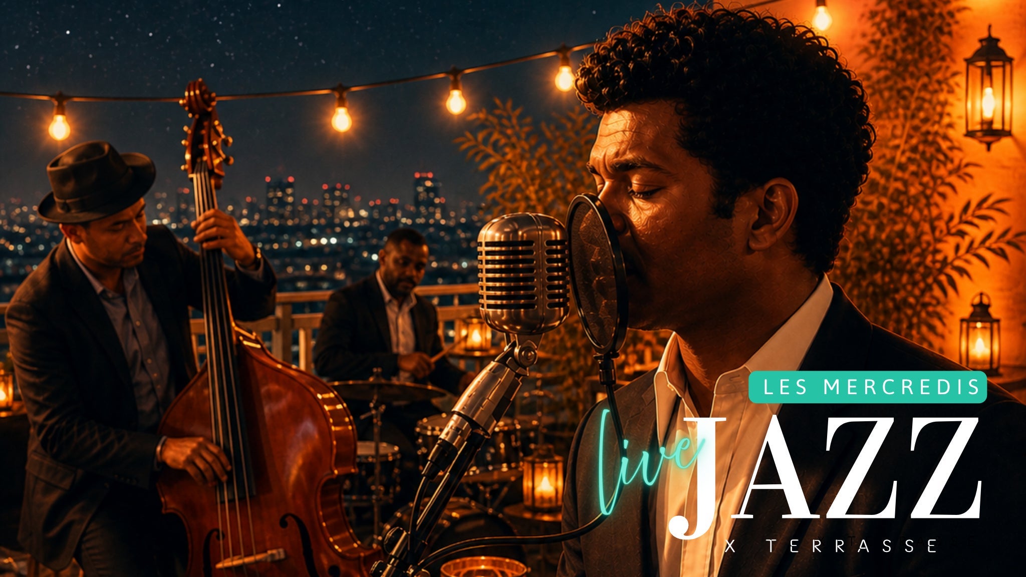 Mercredi Live Jazz X Terrasse – James Correa at Le Balcon X Terrasse – Montreal, Canada