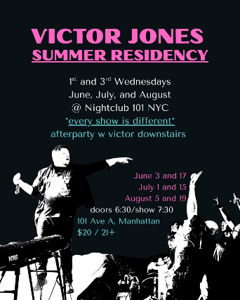 Victor Jones at Night Club 101 – New York, NY