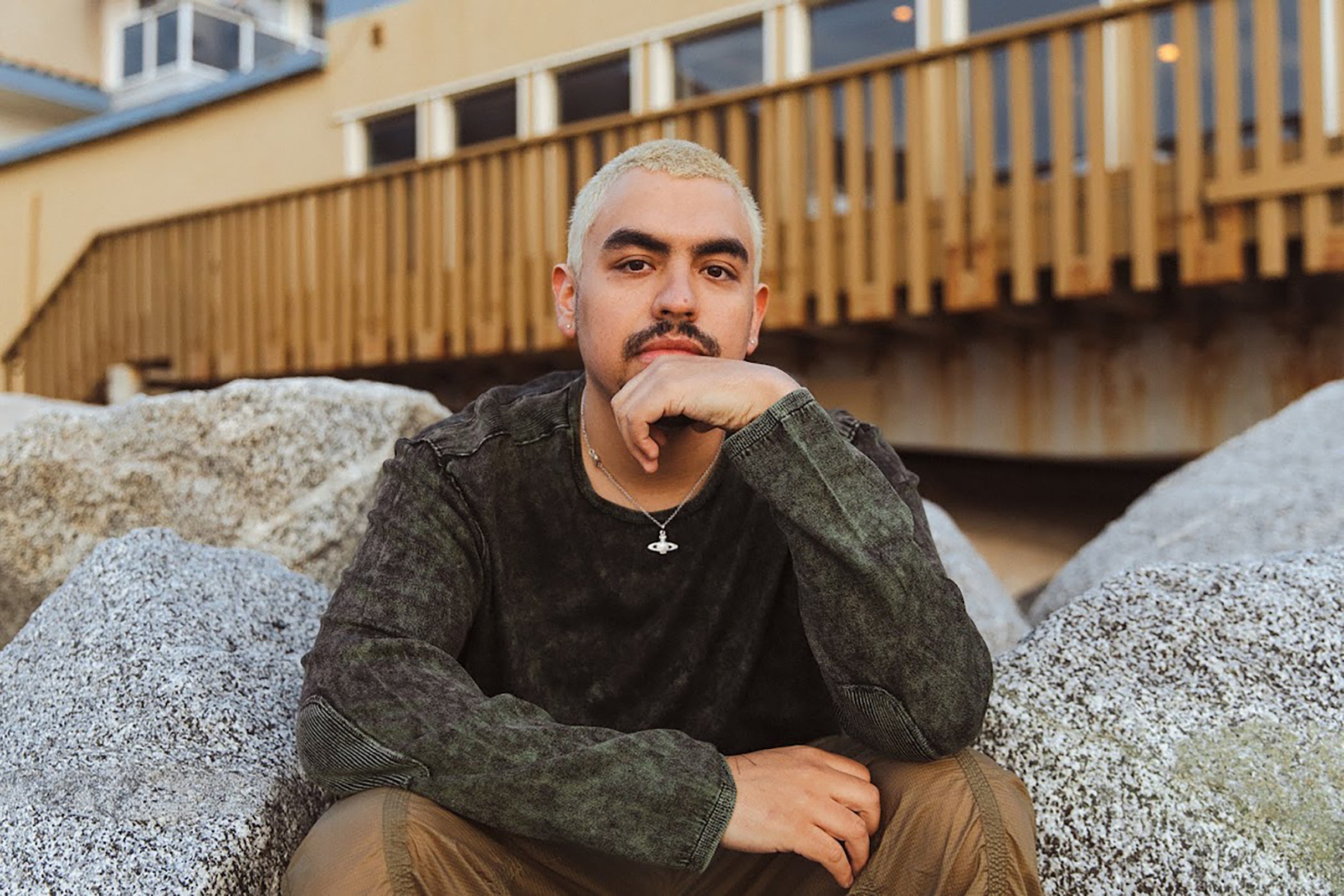 Alejandro Aranda with TJ Minor at The Echo – Los Angeles, CA
