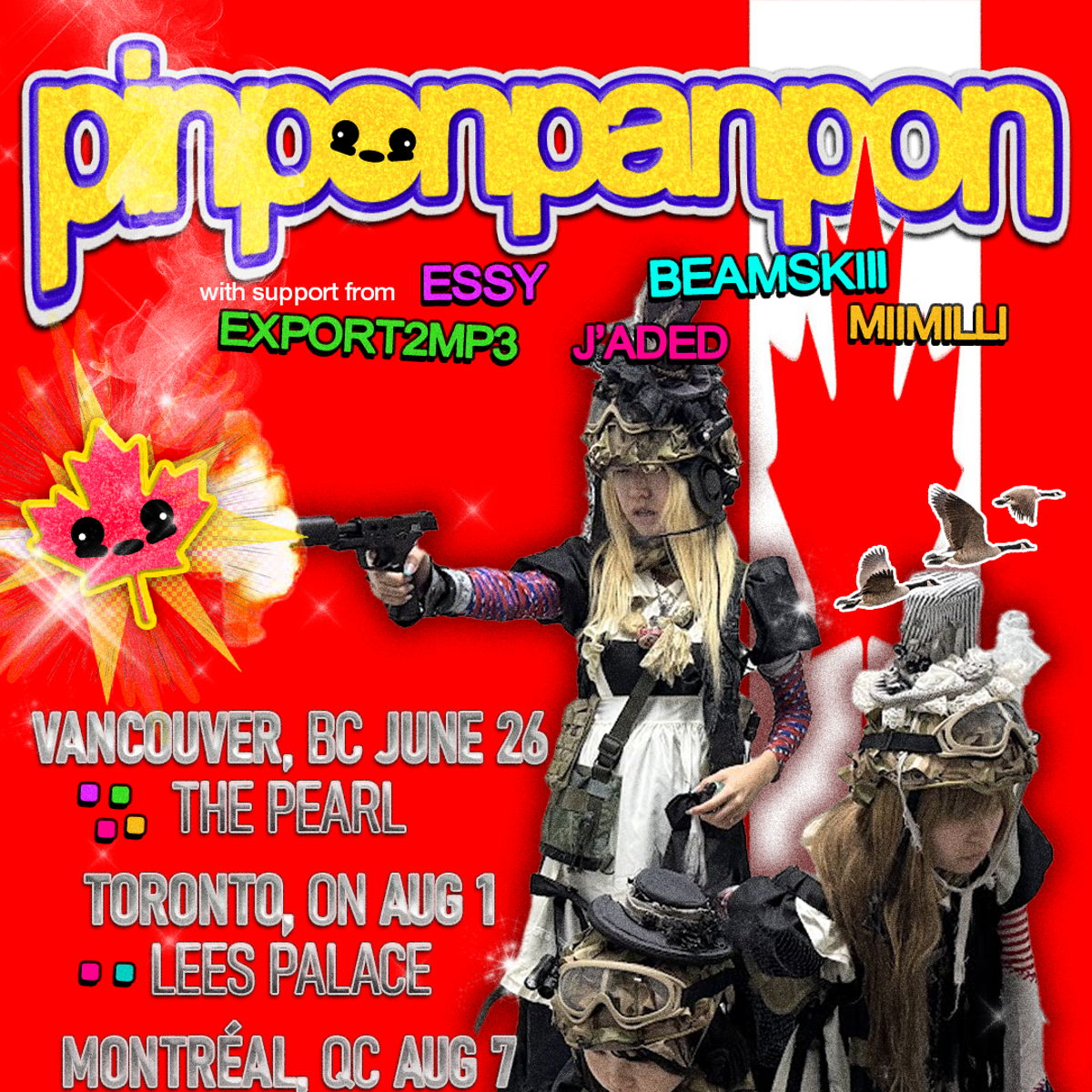 PINPONPANPON at Bar le Ritz PDB – Montreal, Canada