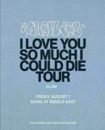 Slow Joy : I Love You So Much I Could Die Tour at Sonia – Cambridge, MA