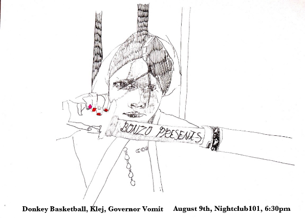 Donkey Basketball, Klej, Governor Vomit at Night Club 101 – New York, NY