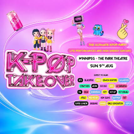K-Pop Takeover Winnipeg at Park Theatre at The Park Theatre – Winnipeg, Canada