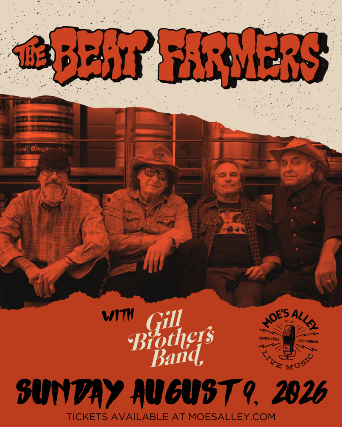 The Beat Farmers w/ Gill Brothers Band at Moe’s Alley – Santa Cruz, CA