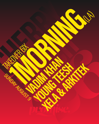 1MORNING (LA), Vadim Khan, Young Teesh, Xela & Ark1tek at Cherry Beach – Toronto, ON