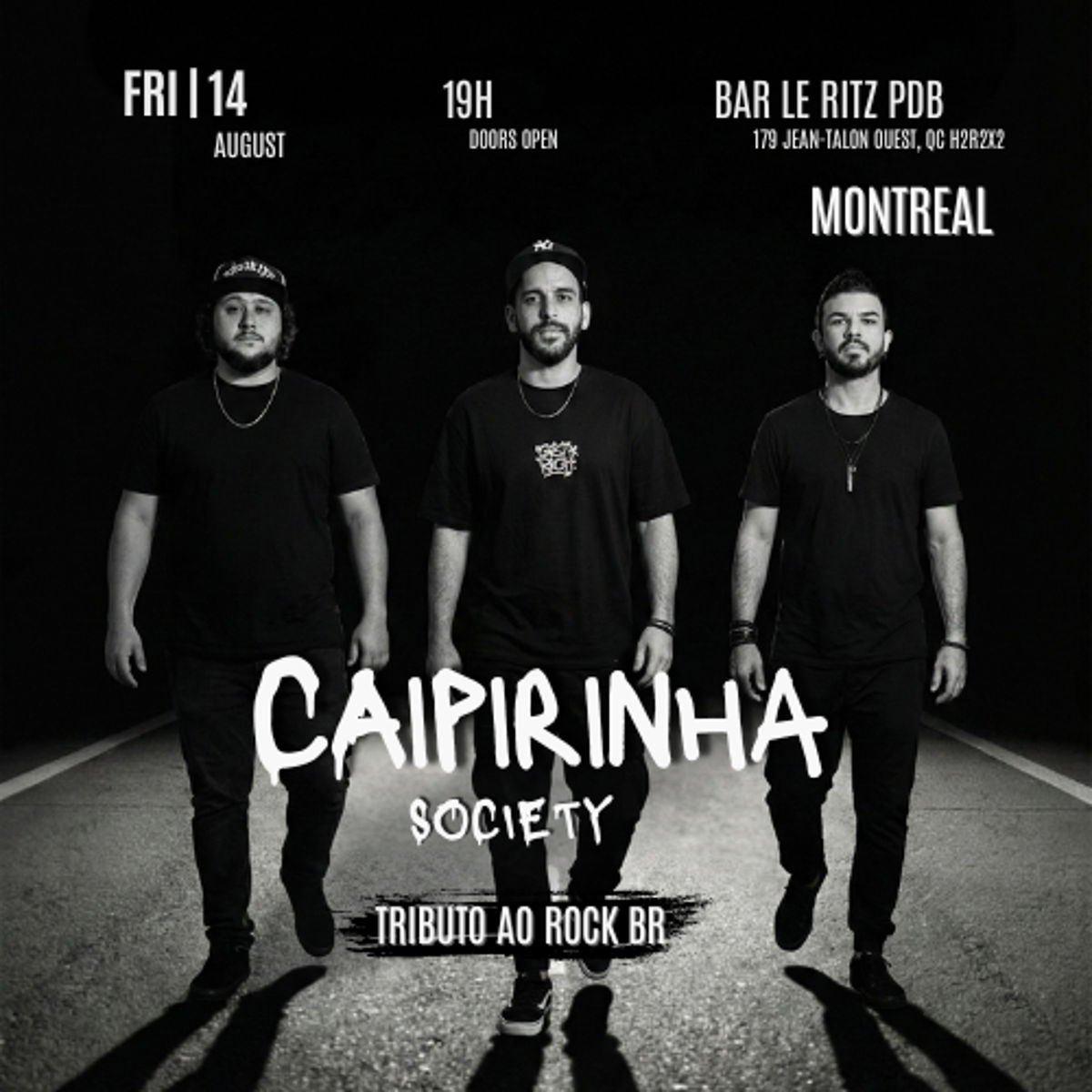 Caipirinha Society – Canadian Tour 2026 (Montreal) at Bar le Ritz PDB – Montreal, Canada
