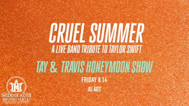 Tay & Travis’ Honeymoon Staycation with Cruel Summer at Middle Ages Music Hall – Syracuse, NY