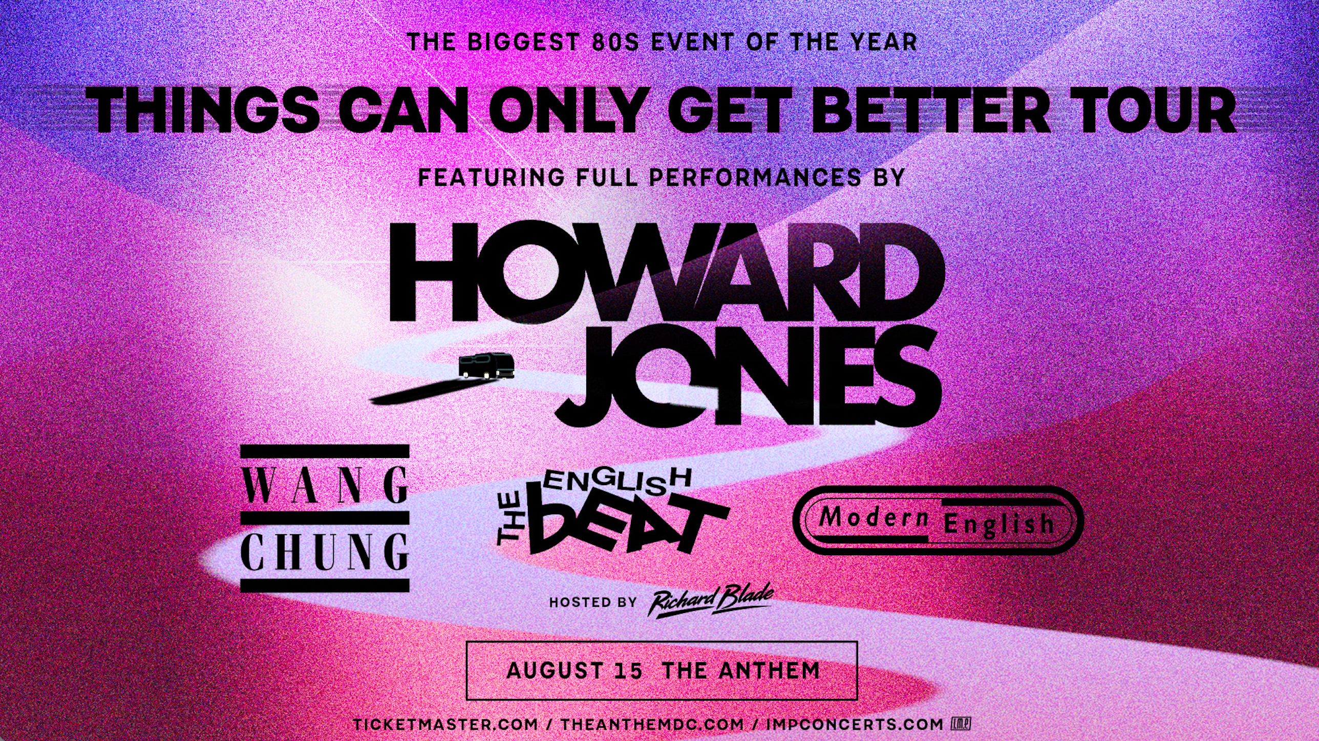 Howard Jones: Things Can Only Get Better Tour at The Anthem – Washington, DC
