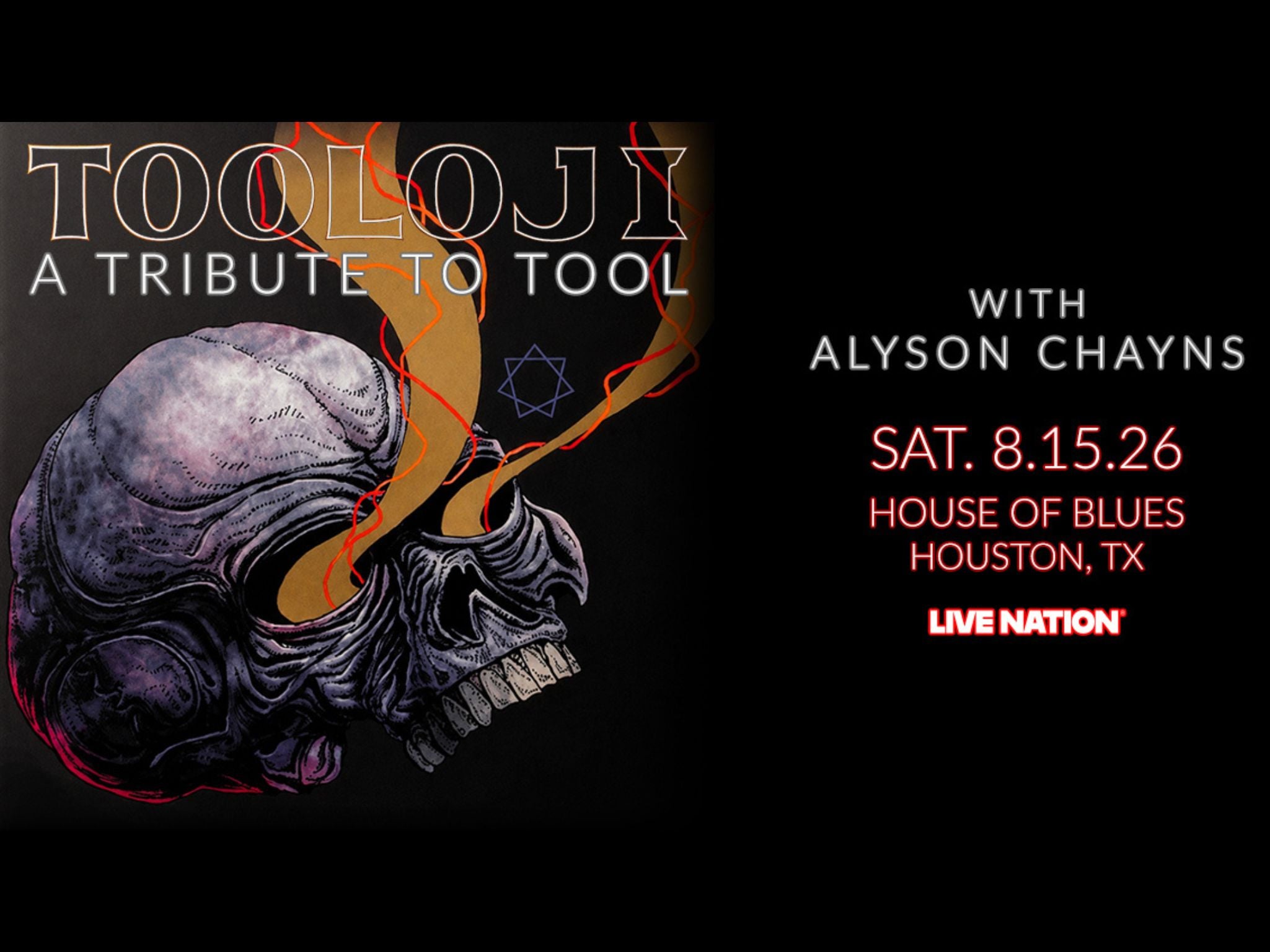 Tooloji at House of Blues Houston – Houston, TX