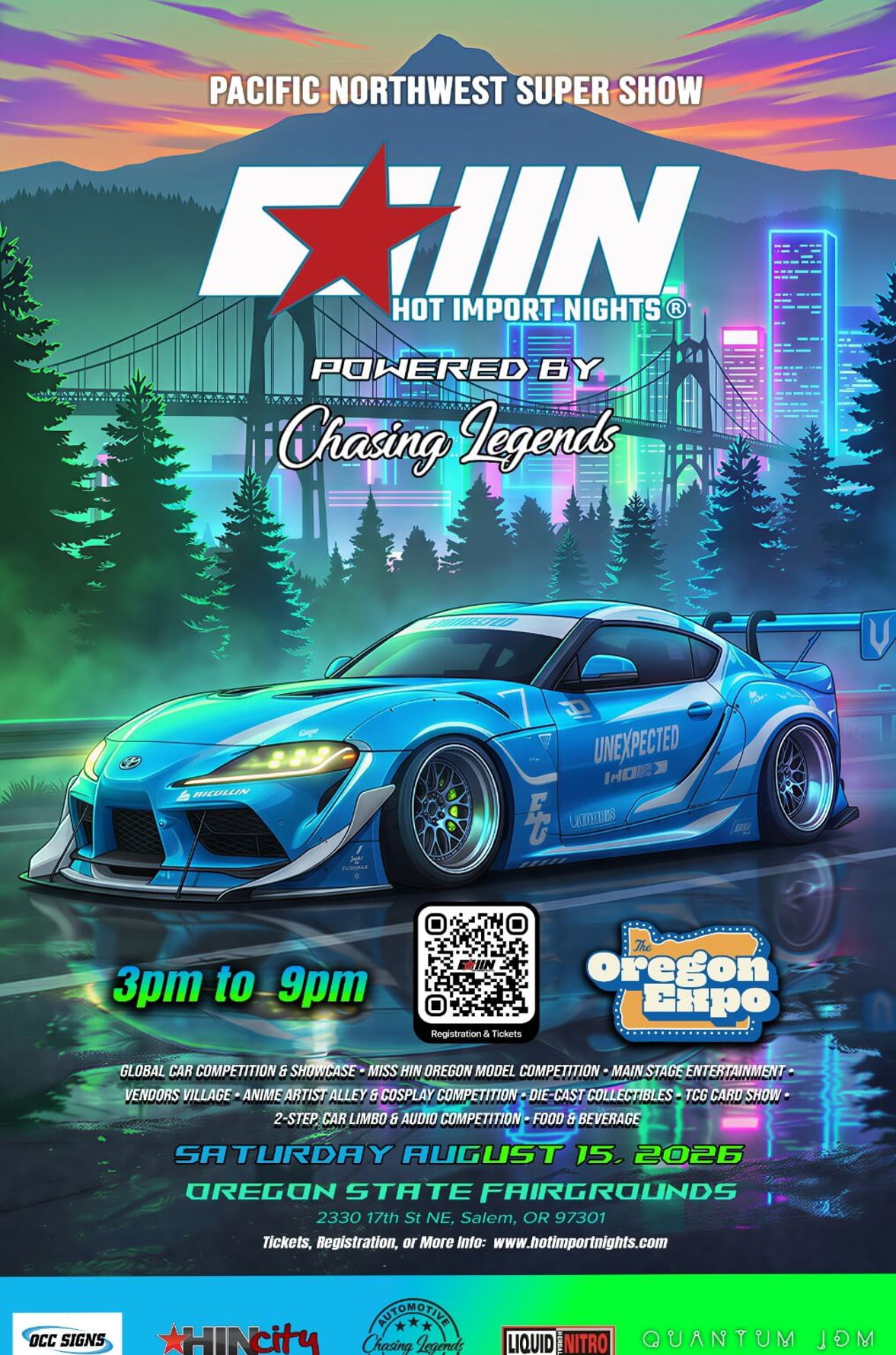 HIN Oregon 2026 – Oregon State Fairgrounds at – Salem, OR