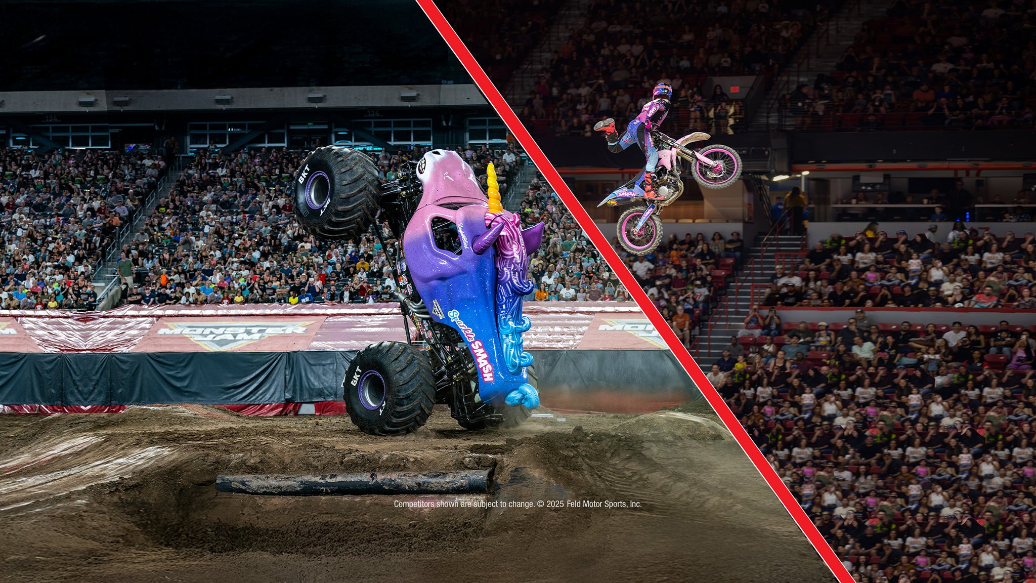 Monster Jam Freestyle Mania presented by Spin Master at Benchmark International Arena – Tampa, FL
