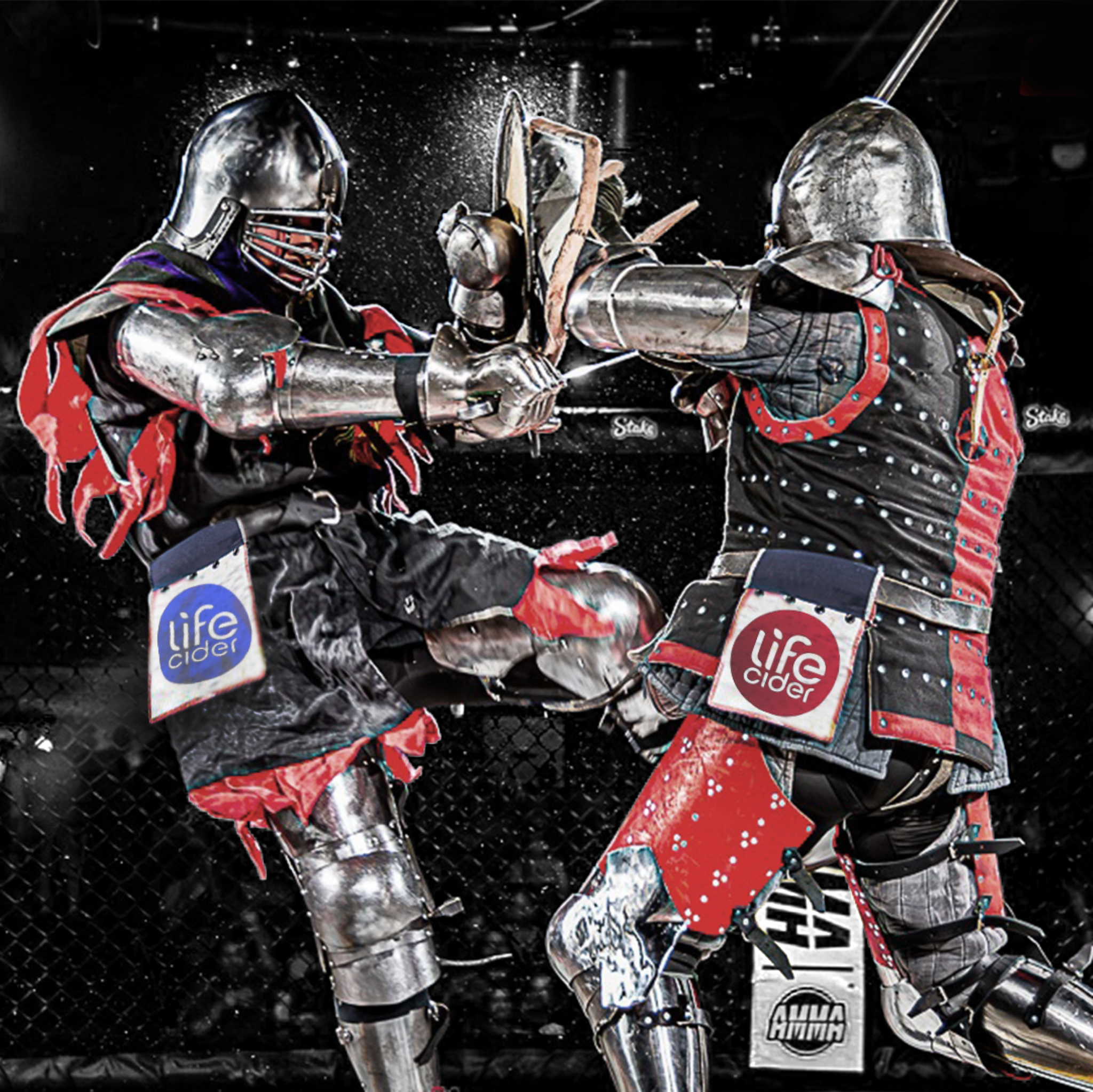 Armored MMA Medieval Cage Fighting at Grossinger Motors Arena – Bloomington, IL