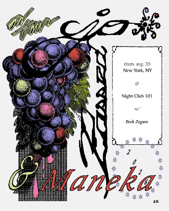 Jo Passed, Maneka, Beck Zegans at Night Club 101 – New York, NY