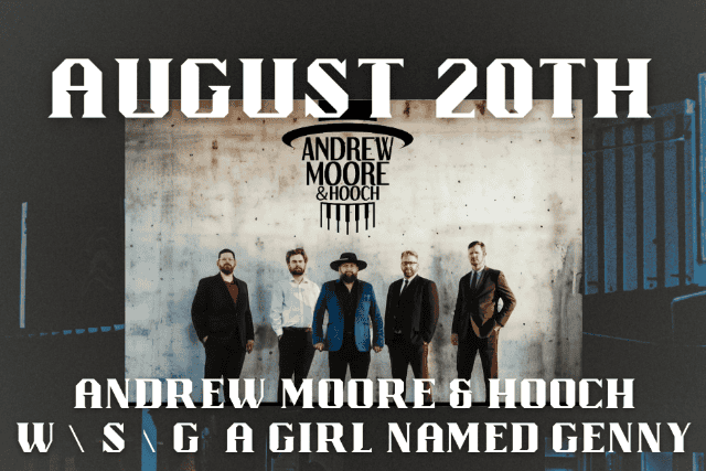 Saranac Thursdays: Andrew Moore & Hooch W/S/G A Girl Named Genny at Outer Space Old Forge – Old Forge, NY