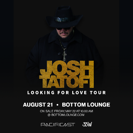 Josh Tatofi at Bottom Lounge – Chicago, IL